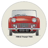 Triumph TR3A 1958-62 Coaster 4